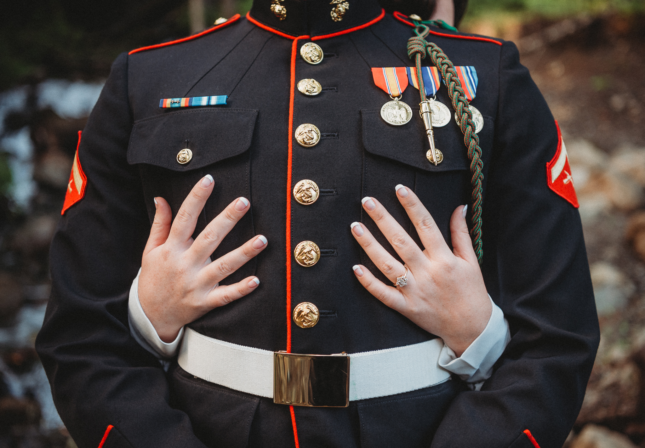 Lake Cushman, WA Engagement Photo, Caleo Photography, Washington and Florida Wedding Photographer, USMC 