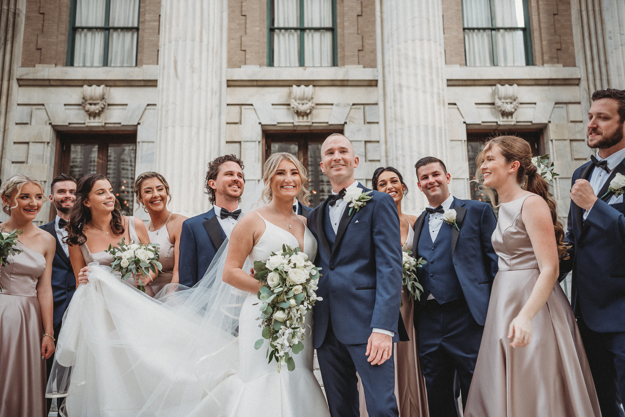 Bridal Party Photos, Le Meridien Tampa, The Courthouse, Caleo Photography